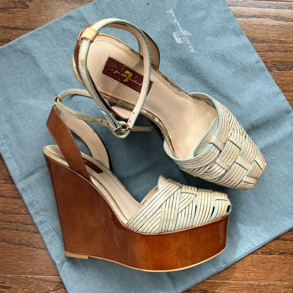 7 for all mankind wedges